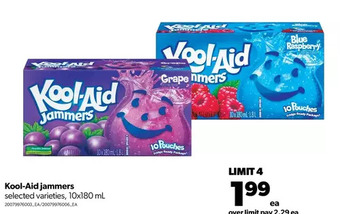 Real Canadian Superstore Kool-aid jammers offer