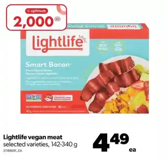 Real Canadian Superstore Lightlife vegan meat offer