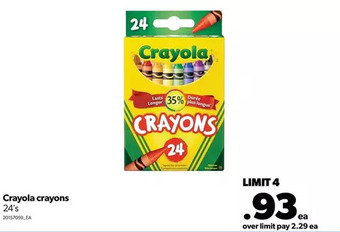 Real Canadian Superstore Crayola crayons offer