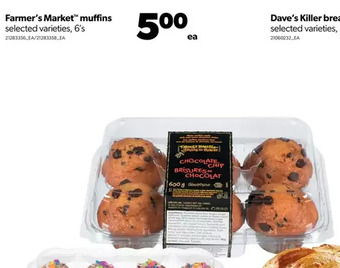 Real Canadian Superstore Farmer's market muffins offer