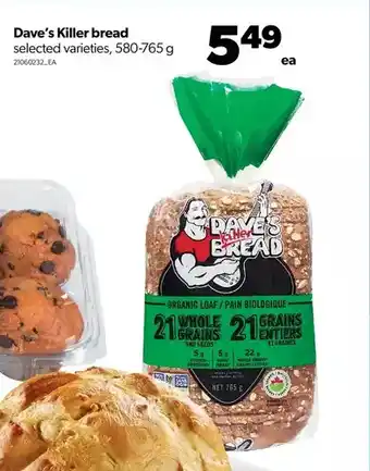 Real Canadian Superstore Dave's killer bread offer