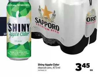 Real Canadian Superstore Shiny apple cider offer