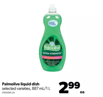 Real Canadian Superstore Palmolive liquid dish offer