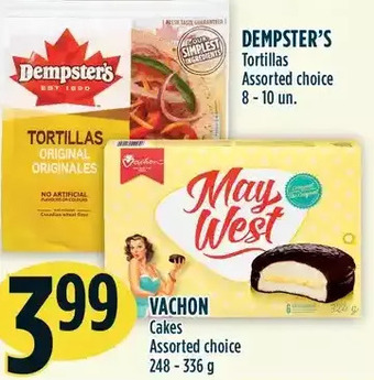 Marché Adonis Vachon cakes offer