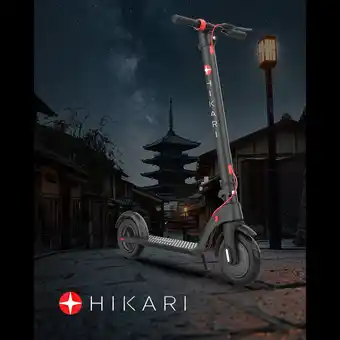 Best Buy Flash sale! hikari kazé x7 electric scooter-8.5in-foldable-350w/36v-15.5mph-12.4 miles/20 km range-5ah offer