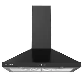 Best Buy 30 inch ciarra 450 cfm black range hood 3 speed with ducted and ductless ventilation mode - 120v/60hz for house kitchen use offer