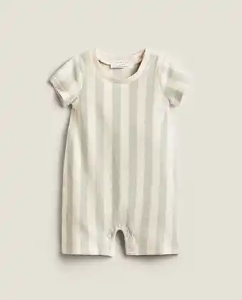 ZARA HOME Striped terrycloth overalls offer