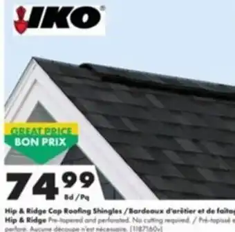 Kent Hip & Ridge Cap Roofing Shingles offer