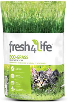 Petvalu Fresh4Life Eco-Grass Clumping Cat Litter offer