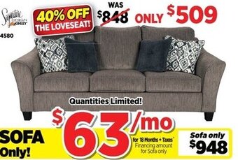 Surplus Furniture Signature Design Ashley offer