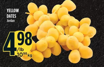 Marché Adonis Yellow dates offer