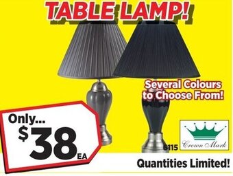 Surplus Furniture Table Lamp! offer