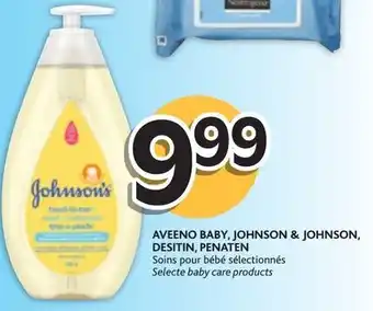 Brunet Aveeno Baby, Johnson & Johnson, Desitin, Penaten offer