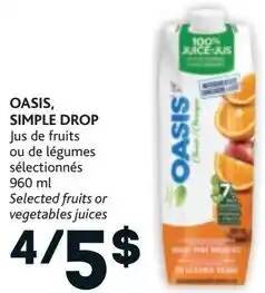 Brunet Oasis, Simple Drop 960ml offer