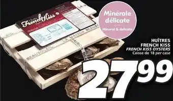 IGA Huîtres French Kiss offer