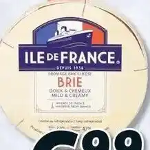 IGA Fromage Brie Ou Camembert 250g/Fromage Bûche De Chèvre/Fromage Rabel/Ou Fromage Saint-Agur offer