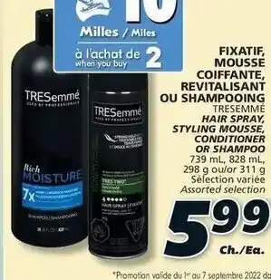 IGA Fixatif, Mousse Coiffante, Revitalisant Ou Shampooing 739ml, 828ml, 298g, 311g offer
