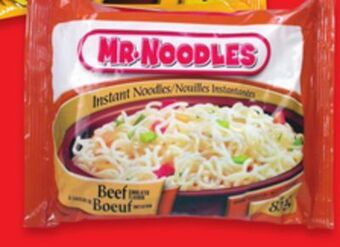 Walmart Mr. noodles instant noodles offer