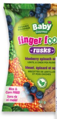 Walmart Baby gourmet snacks offer