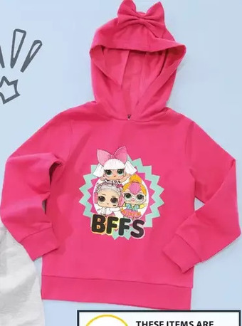 Giant Tiger Girls licensed character hoodie offer