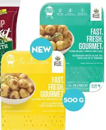 Giant Tiger 500 g earth fresh mini potatoes bbq tray offer