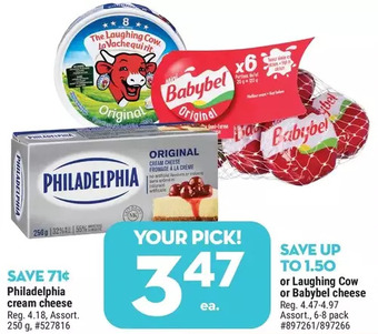 Giant Tiger Philadelphia cream cheese offer