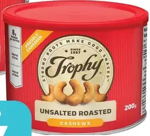 Giant Tiger Trophy cashews offer