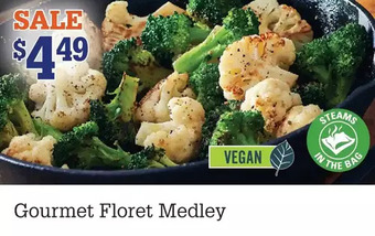 M & M Food Market Gourmet floret medley offer