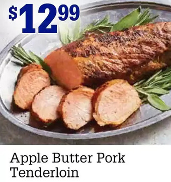 M & M Food Market Apple butter pork tenderloin offer