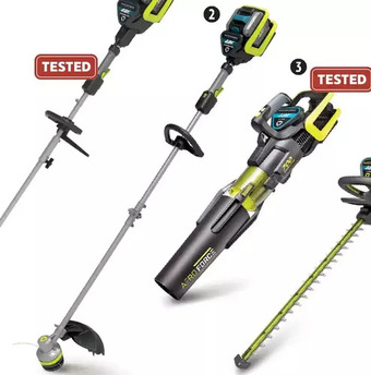 Canadian Tire Yardworks 48v 2ah direct-drive brushless trimmer with powersense offer