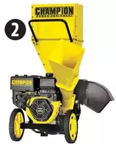 Canadian Tire Champion 338cc gas chipper/shredder offer