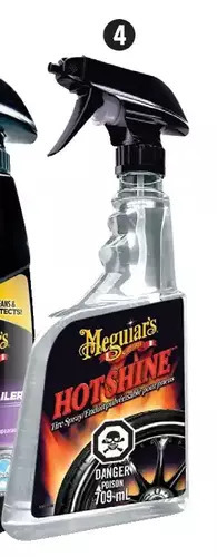 Canadian Tire Meguiar's hot tire shine spray offer