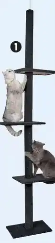 Canadian Tire Three-tier floor-to-ceiling cat tree offer