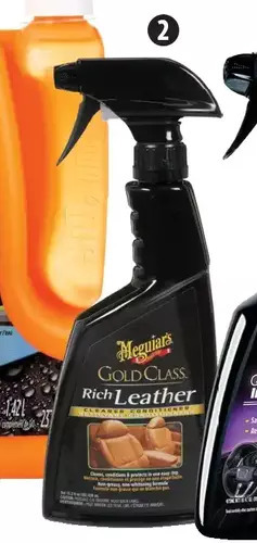 Canadian Tire Meguiar's rich leather cleaner conditioner spray, 450ml offer