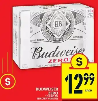 Food Basics Budweiser zero offer