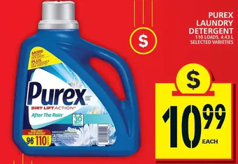 Food Basics Purex laundry detergent offer