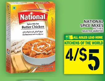 Food Basics National spice mixes offer