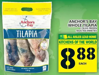 Food Basics Anchor's bay whole tilapia offer