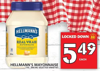 Food Basics Hellmann's mayonnaise offer