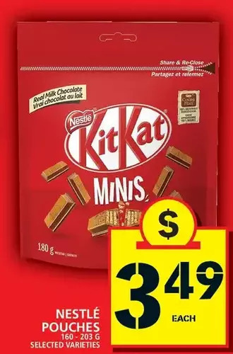 Food Basics Nestle pouches offer