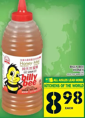 Food Basics Billy bee honey offer