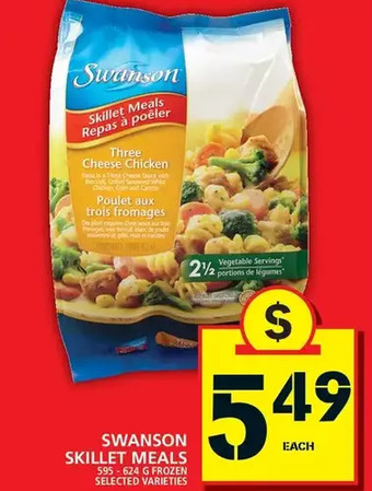 Food Basics Swanson skillet meals offer