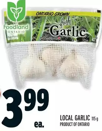 Metro Local garlic offer