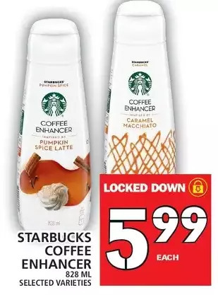 Food Basics Starbucks coffee enhancer offer