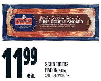 Metro Schneiders bacon offer