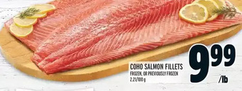 Metro Coho salmon fillets offer