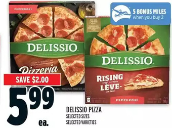 Metro Delissio pizza offer