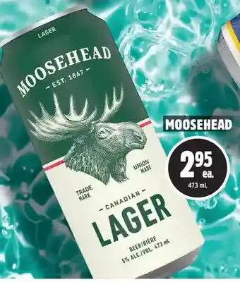 Metro Moosehead beer offer