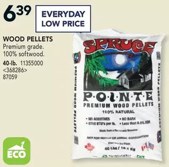 Lowe's Wood pellets offer