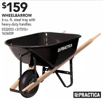 RONA Wheelbarrow offer